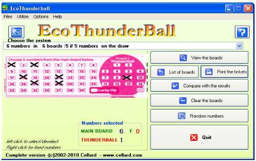 EcoThunderball Screenshot
